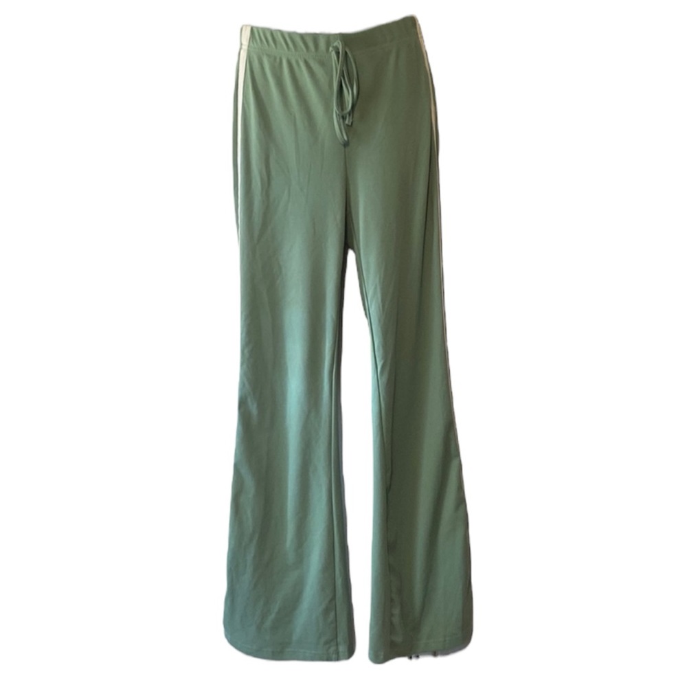 SHEIN Striped Teal Yoga Pants